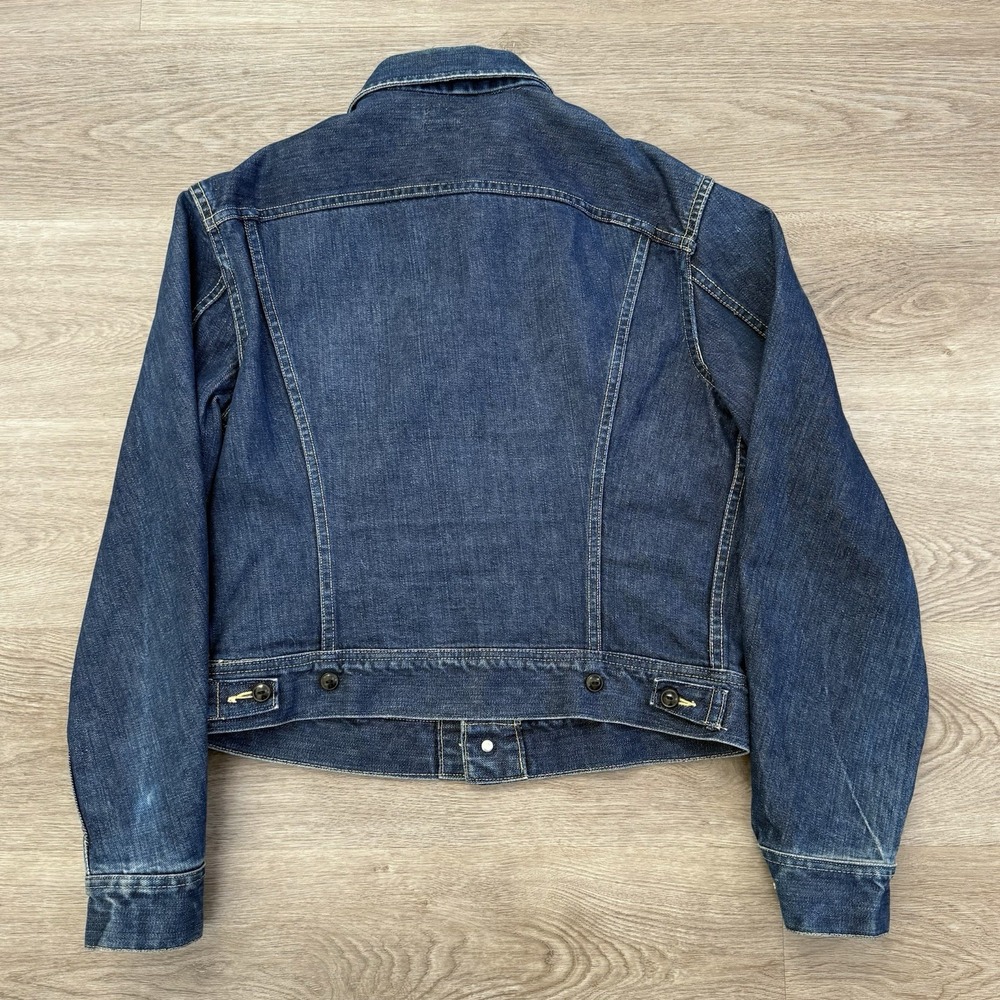 Vintage 40s Lee 101J Center Red Tag Denim Jacket Union Made Sanforized Riders 40 - Picture 3 of 13